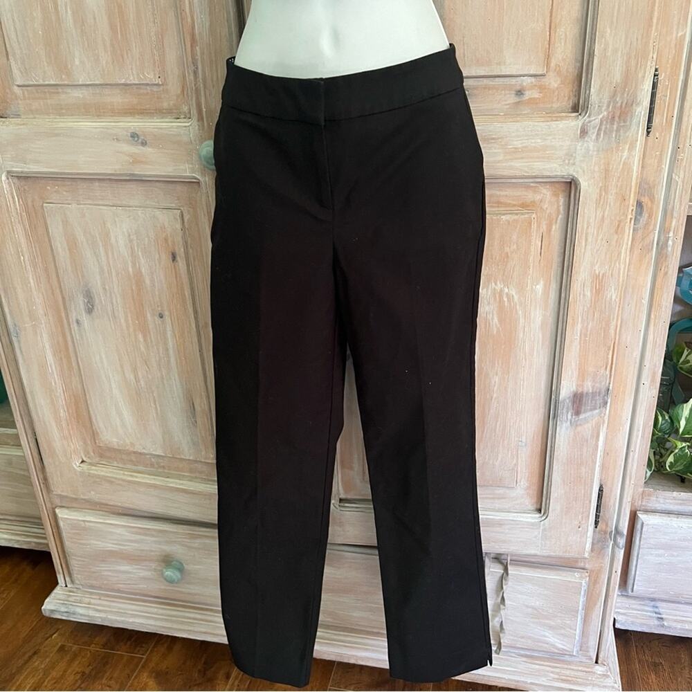 Boden Black Chino Cropped Capri Pants Women’s 4 NEW - Picture 4 of 9
